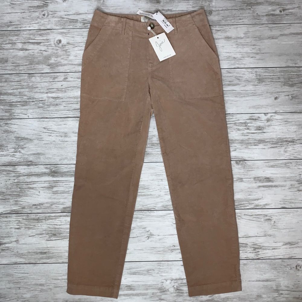 Joie Deep Blush Painter Chino Pants 25 NWT